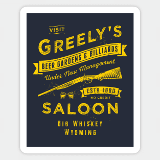 Greely's Saloon Magnet